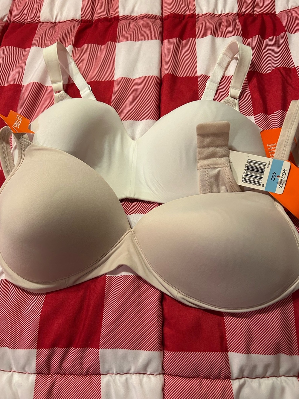 Bras by Warner - set of 2- 40-C